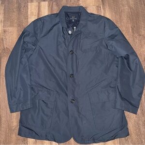 Brooks Brothers Navy Blue Lightweight  Spring Jacket Sport Coat Jacket Sz M